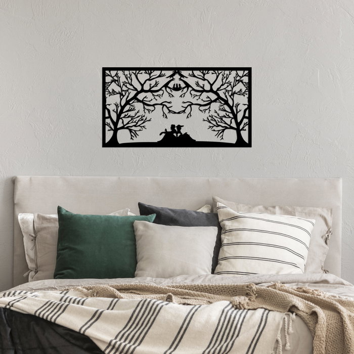 Wallity Bird'S Nest Lovers - 499 Accesorio de Pared de Metal Negro Wallity Bird'S Nest Lovers - 499 Accesorio de Pared de Metal Negro